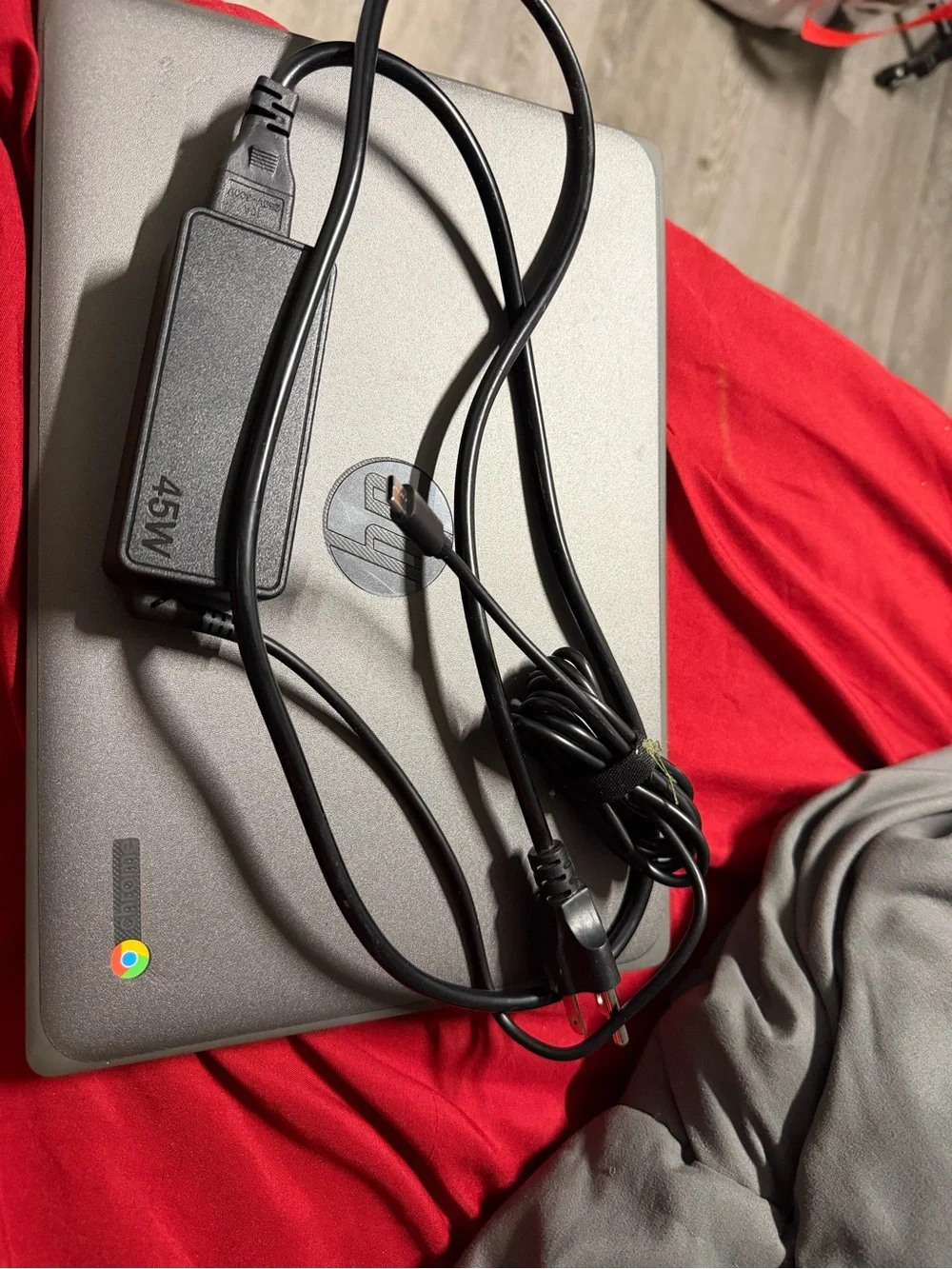 Intel-powered HP Chromebook in dark gray